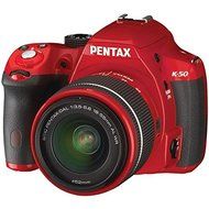 Pentax K-50 Digital SLR Camera, Red