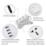 International Travel Adapter USB Charger,Hikeren Universal World Wide All-in-one Safety Travel Charger Wall Charger... N6