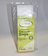 3 Hoover HEPA Style Type I High Efficiency Allergy Filtration Vacuum Bags; Compare to Hoover Platinum UH30010COM... N3