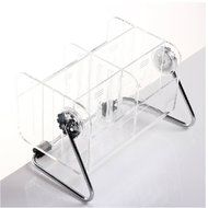 HQdeal Clear Desktop Remote Control Holder/ Organizer Media Storage - Holds up to 6 Remotes N2