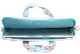 Canvaslove Black Easter Egg Patten Canvas Laptop Shoulder Bag 11 Inch 12 Inch 13 Inch Laptop Messenger Bag 13.3... N45