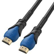 A-tech Series Blue&amp;black - High speed Hdmi Cable 100 Ft with Built-in Signal Booster Metal Black Case,Supports... N25