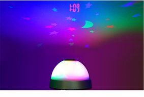 Surborder Shop Colors Change Star Night Light Magic Projection Alarm Clock Led Lamp N7