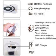 Hand Crank Charger,MIBOTE 2016 Newest Version (3 in 1) Dynamo Emergency Hand Crank Self Powered AM/FM/NOAA Weather... N6