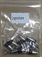 Lsgoodcare 20PCS 3.5mm Stereo Jack Panel Mount Connector N4