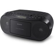 Sony CFDS50 Portable CD, Cassette &amp; AM/FM Radio Boombox-(Certified Refurbished)