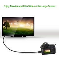 HDMI Cable, WOVTE Premium High Speed Micro HDMI to DVI Cable Male-Male (3 ft / 1 m) for HD Quality Video Transmission N4