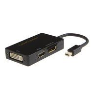 Mini DP to HDMI VGA Adapter, 2-in-1 (Two-In-One) Mini DisplayPort (Thunderbolt compatible) to HDMI/VGA converter... N17