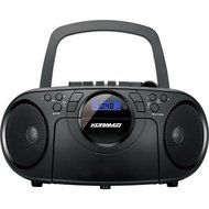 Koramzi Portable CD Boombox Full Range Stereo Sound System w/ Top-Loading MP3 CD Player, Cassette Player and Recorder... N9