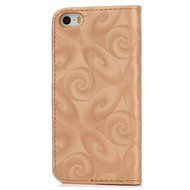 iPhone SE Case, iPhone 5/5S Case,YOKIRIN Stand Wallet Premium PU Leather with Handmade Flowing Glitter Liquid... N56