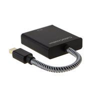 Mini DP to HDMI VGA Adapter, 2-in-1 (Two-In-One) Mini DisplayPort (Thunderbolt compatible) to HDMI/VGA converter... N21