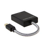 Mini DP to HDMI VGA Adapter, 2-in-1 (Two-In-One) Mini DisplayPort (Thunderbolt compatible) to HDMI/VGA converter... N23