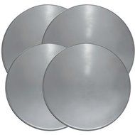 New RANGE KLEEN 550-4 Stainless Steel Round Burner Kovers, 4 pk
