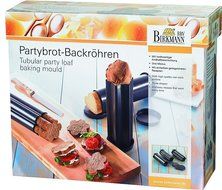 RBV Birkmann Canape Bread Mold Tubular Party Loaf Baking Mold Excellent for Decorated Bread Shapes for Every Occasion N2