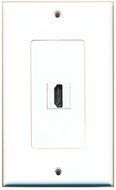 RiteAV - 3 Port HDMI 2.0 Keystone Wall Plate (White) N3