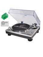 Audio-Technica Silver USB DJ Turntable with ATN95E Stylus AT-LP120USB