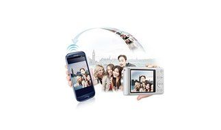 Samsung DV150F 16.2MP Smart WiFi Digital Camera with 5x Optical Zoom and 2.7" front and 1.5" rear Dual LCD Screens... N12