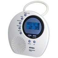 Jensen AM/FM Shower Radio with Digital PLL Tuning - JWM 160