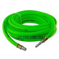 Airline Air Hose High Vis soft rubber 8mm 10m 33ft compressor hose AT875 by A B Tools N4