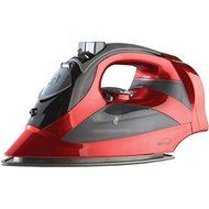 New BRENTWOOD MPI-59R Red Steam Iron with Retractable Cord