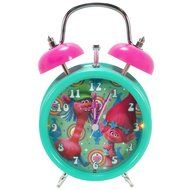 Blue Trolls Lite Up Faux Twin Bell Alarm Clock
