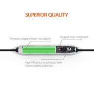 Jackery Jewel iPhone Charger Apple MFI Certified Lightning Power Cable with Built-In Compact External Portable... N8