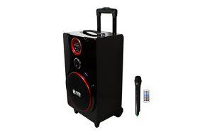 EMB PK82 BLACK Color 800W 8" Portable Professional Rechargeable BOOM Box Speaker N4