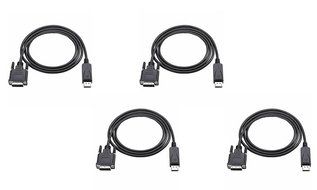 C&amp;E CNE96374 Premium Black DisplayPort Male to DVI Cable Male - 6 feet / 2 meters N3