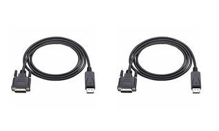 C&amp;E CNE96374 Premium Black DisplayPort Male to DVI Cable Male - 6 feet / 2 meters N4