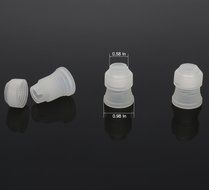 CTKcom Pastry Bags-3 Sizes Reusable Silicone Icing Piping Cream,Cake DIY Decorating Tool, with 3 Couplers N2