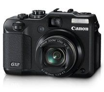 Canon G12 10 MP Digital Camera with 5x Optical Image Stabilized Zoom and 2.8 Inch Vari-Angle LCD N3