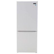 Magic Chef 23.8 in. W 9.2 cu. ft. Bottom Freezer Refrigerator in White N2