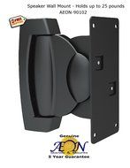Heavy Duty Speaker Wall Mount - For Bookshelf, Large or Small Speakers