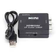 HDMI to AV,GANA 1080P HDMI to AV 3RCA CVBs Composite Video Audio Converter Adapter Supporting PAL/NTSC with USB... N4