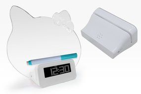 Hankcares Hello Kitty Shape 5v Led Digital Clock Table Clock With Calendar,the time Co Cuckoo Clock N3