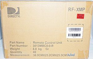 Case of 40 - DIRECTV RC66RX IR/RF Remote Control N2