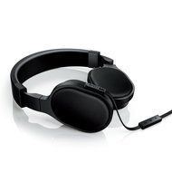 Audio Technica Turntable and KEF M400 Hi-Fi On-Ear Headphones Black ATLP60BTBK N2