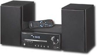 Insignia - 25W DVD Compact Shelf System with USB Port NS-A3111