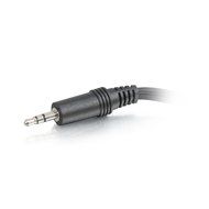 C2G / Cables To Go Value Series One 3.5mm Stereo Male To Two 3.5mm Stereo Female Y Cable