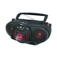 NX-NAXA Electronics Portable AM FM CD MP3 USB Cassette