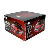 Tyler Portable Stereo MP3/CD Boombox Player TAU102-RD with Mega Bass Sound, Text Display, AM/FM Stereo, USB/SD... N5