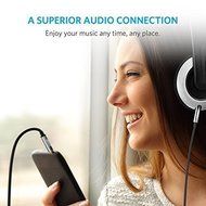 Anker SoundLine 3.5mm AUX Audio Cable (8 ft) for Headphones, Phones, Tablets, MP3 Players, Car Stereos, Computers... N6