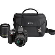 Nikon D3300 Digital SLR Camera &amp; 18-55mm G VR DX II (Black) + 55-200mm VRII Lens + 32GB + Case + Battery/Charger... N3