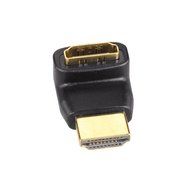 VCE Bundles 3D&amp;4K Supported HDMI 90 Degree 270 Degree Male to Female Adapter,HDMI Female to Female Extension Adapter... N2