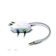 iLuv (iCB107) 5-Way Splitter Adapter with Independent Volume Control/Mute for Apple iPhone, iPad, iPod, Touch,... N3
