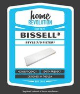 Bissell Style 7 and 9 Home Revolution Brand Replacement HEPA Filter; Made To Fit Bissell Cleanview, PowerForce... N2