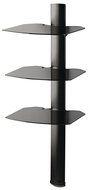 OmniMount Tria 3 Shelf Wall System, Black N8
