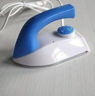 Hanperal Simple Portable Blue Durable Mini Electric Iron Equipment Handheld N4