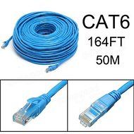 Pink Lizard 50M/164Feet RJ45 CAT6 CAT6E Ethernet Internet LAN Wire Network Cable Cord Blue N2