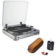 Audio-Technica AT-LP60 Turntable With RCA Turntable Cleaning System N2